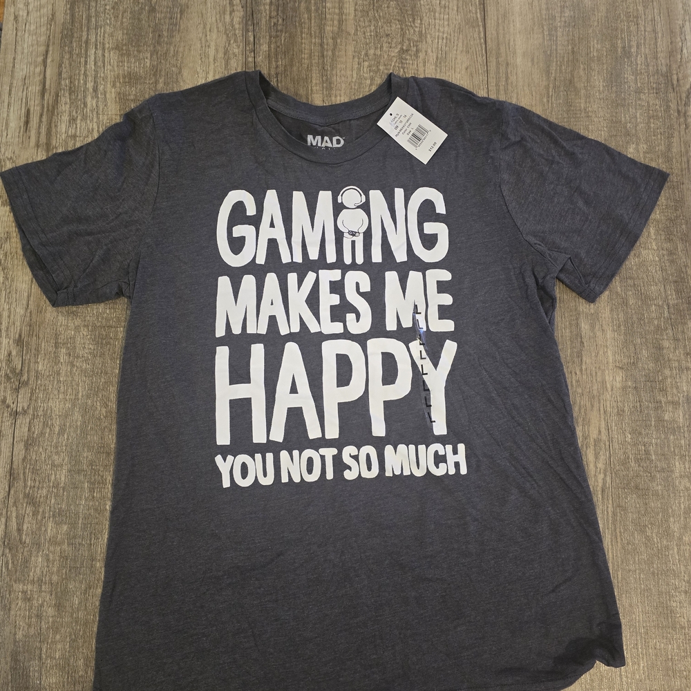 MAD Engine Gaming Tee - Dark Gray